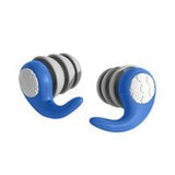 Block out snoring -Noise Reduction - Silicone Earplugs - Grey