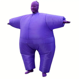 Halloween Adult Inflatable Full Body Suit Costume- 1 Piece - Blue Blue