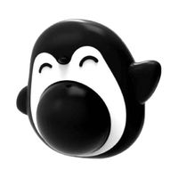 Plastic Catnip Ball Toy for Cats - Penguin - Blue