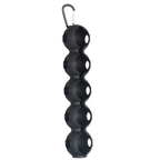 Golg Ball Carrier with Bag Clip - Black Black