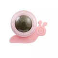 Snail Plastic Catnip Ball Toy for Cats - Pink Pink