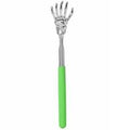 Telescopic Extendable Skeletal Hand Back Scratcher - 20-55cm - Green Green