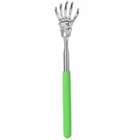Telescopic Extendable Skeletal Hand Back Scratcher - 20-55cm - Green Green