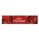 Cabs Christmas Welcoming Banner - White