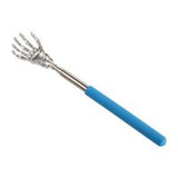 Telescopic Extendable Skeletal Hand Back Scratcher - 20-55cm - Green
