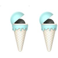 CABS - Catnip Ball - Ice cream 2 Pack - Blue Blue