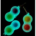 Fidget Simple Dimple Glow in the Dark - Purple n Green Green