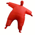 1 Piece Adult Inflatable Full Body Suit Costume -Red Red