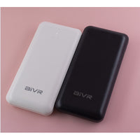 aiVR 20000 mAh Power Bank with Built-In Cables - Black