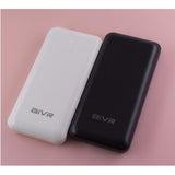 aiVR 20000 mAh Power Bank with Built-In Cables - Black