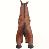 1 Piece New Halloween Walking Inflatable Horse Dress Costume