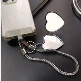 1pc Metallic Skeleton Key Mobile Phone Hanging Chain