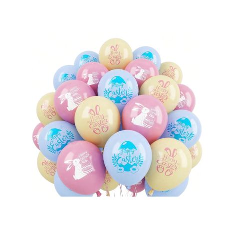 10 piece Happy Easter Balloons