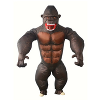 1 piece Adult Inflatable Gorilla Costume