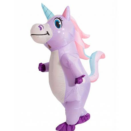 Inflatable Unicorn Costume - Adult One Size Funny Fancy Dress Outfit