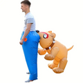 Halloween & Christmas Inflatable Dog Costume