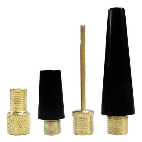 Tire Valve Adapter Ball Inflation Pump Needle Valve Adapter - Cabs 4 Piece