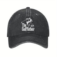 Unisex Polyester Golf Dad Hat