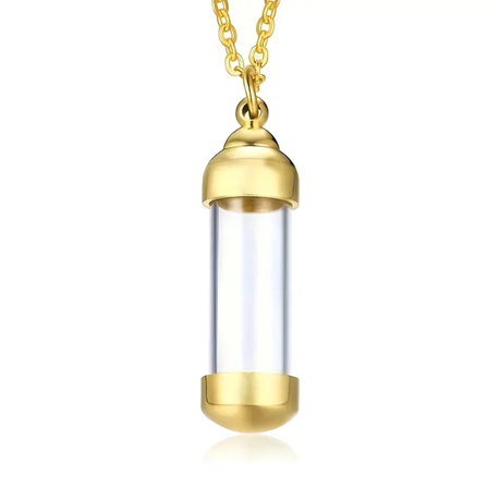 Glass Vial Necklace