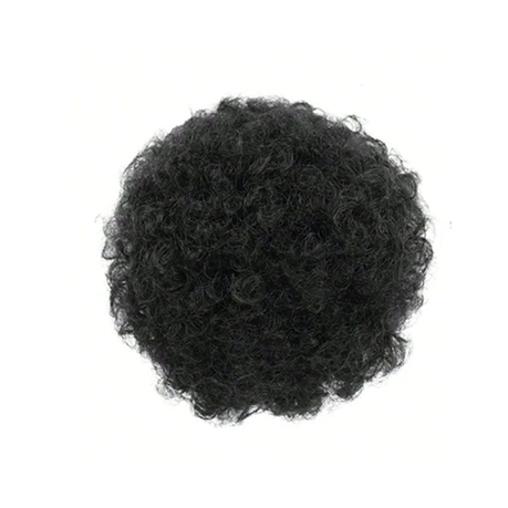 Afro Fluffy Hair Extensions Updo