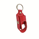 1pc Unisex Casual Faux Leather Keychain Pouches for Asthma Inhaler