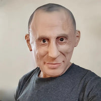 Elegant Realistic Man Mask Putin Male Latex Full Face Masks