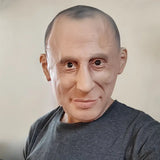 Elegant Realistic Man Mask Putin Male Latex Full Face Masks