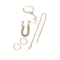Star Décor Earrings - 5-Piece
