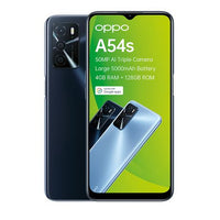Oppo A54s Single Sim 128GB - Crystal Black