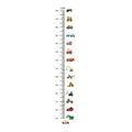 Construction Truck Growth Chart Wall Decal