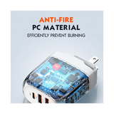 LDNIO- Super Quick Charger 65W Type-c To Lightning With 1M Cable -A3511Q