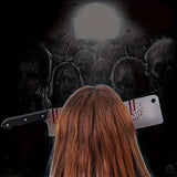 Halloween Decoration, Kitchen Knife Head Prop