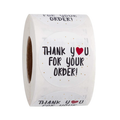 CABS- Thank You For Your Order Stickers- 500