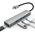 Type-C To USB Hub 4 in 1 Port