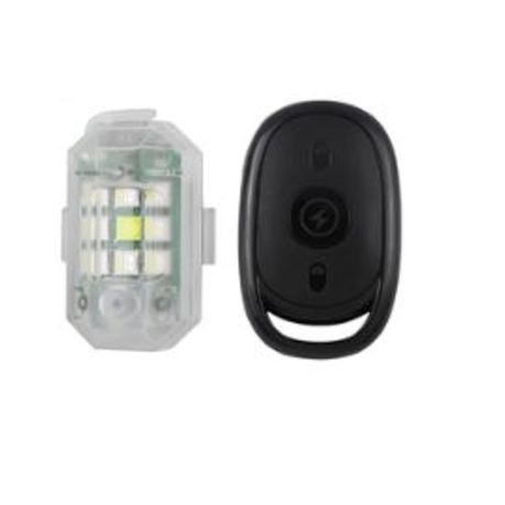 Led Anti-Collision Strobe Light x 1 With Wireless Remote Control