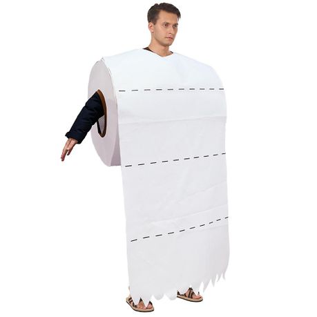 Halloween - Toilet Paper Roll Shaped Costume - Unisex