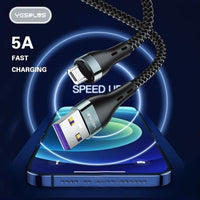 YESPLUS - YS-816 - Fast Charging USB To Micro USB Data Cable - 1M - Black
