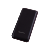 aiVR 20000 mAh Power Bank with Built-In Cables - Black