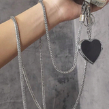 1pc Metallic Skeleton Key Mobile Phone Hanging Chain