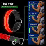 LED Light Adjustable Sports Armband