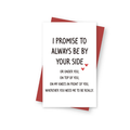 Love Range - Valentines Day card - I Promise To Always