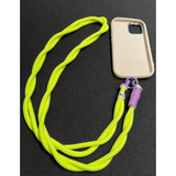 Chunky Phone Lanyard - Black Pink