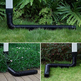 Gutter Downspout Extension-Rain Gutter Drain ExtenderOutdoor Drain Extender