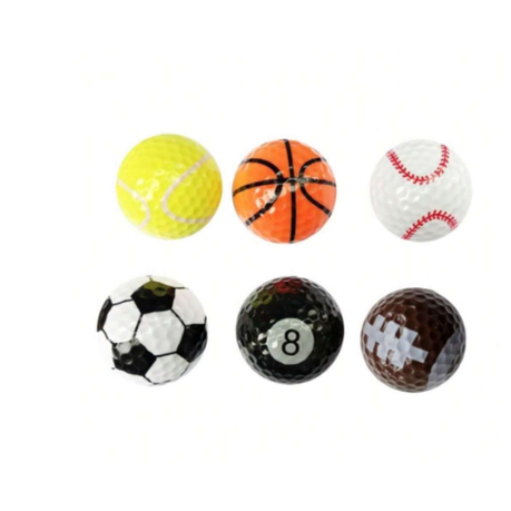 Golf Balls - All Sports - 6 Pack