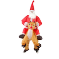 Adult Santa Claus Inflatable Costume Cosplay Christmas Animal Anime