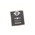 Watch Band Charms - Letter A