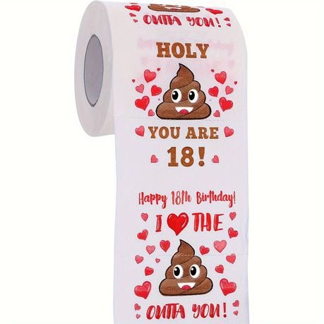 Big 18th Birthday - Toilet Paper