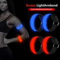 LED Light Adjustable Sports Armband
