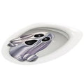 Cabs- Halloween Ghost in Toilet Sticker