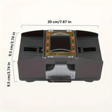 Dual-Card Electric Automatic Shuffler